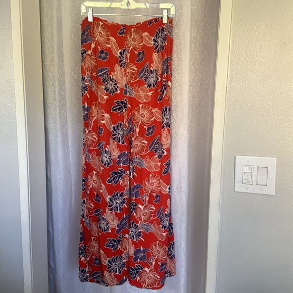 FOREVER 21 Tropical Pant. Sz:L - Picture 2 of 6